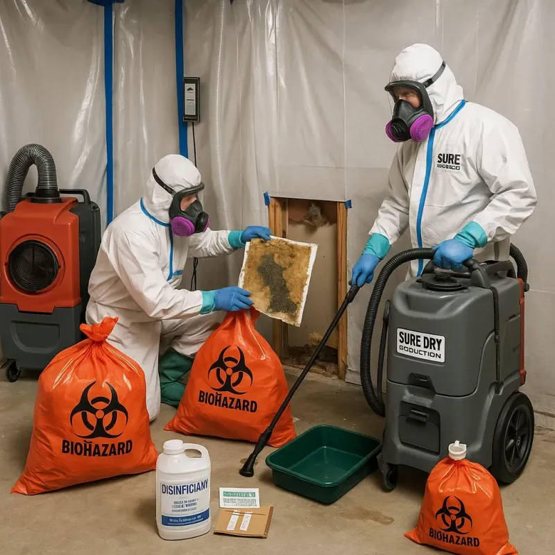 Contaminated Water Handling Protocols process in Speers, PA