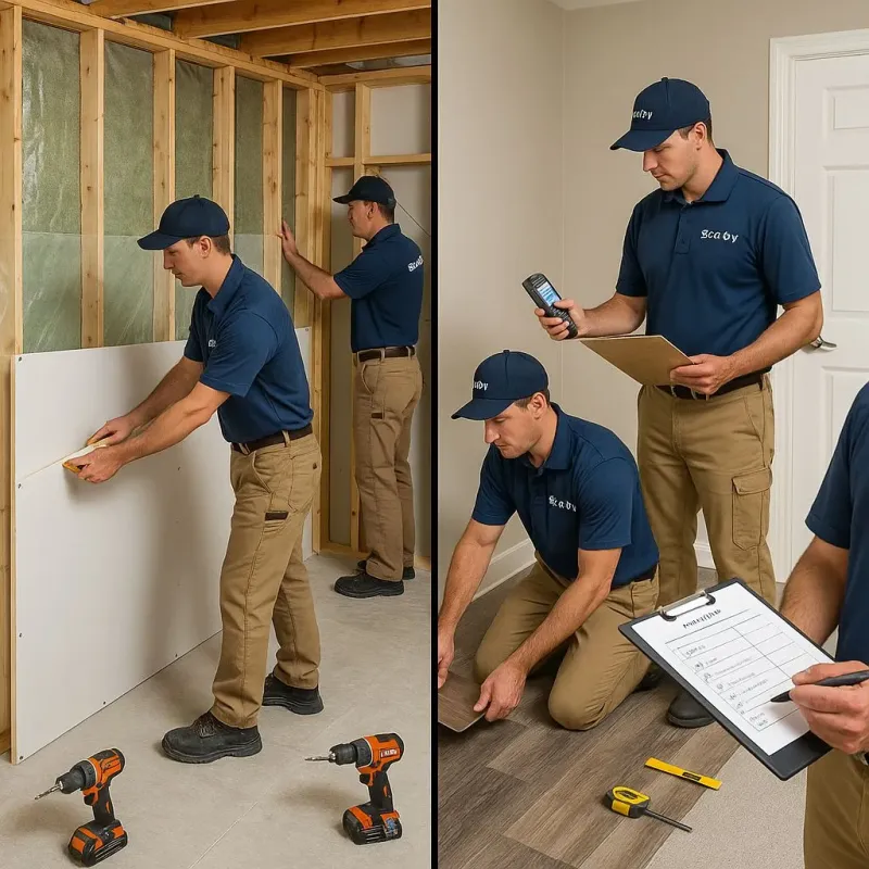 Repairs and Reconstruction process in Speers, PA