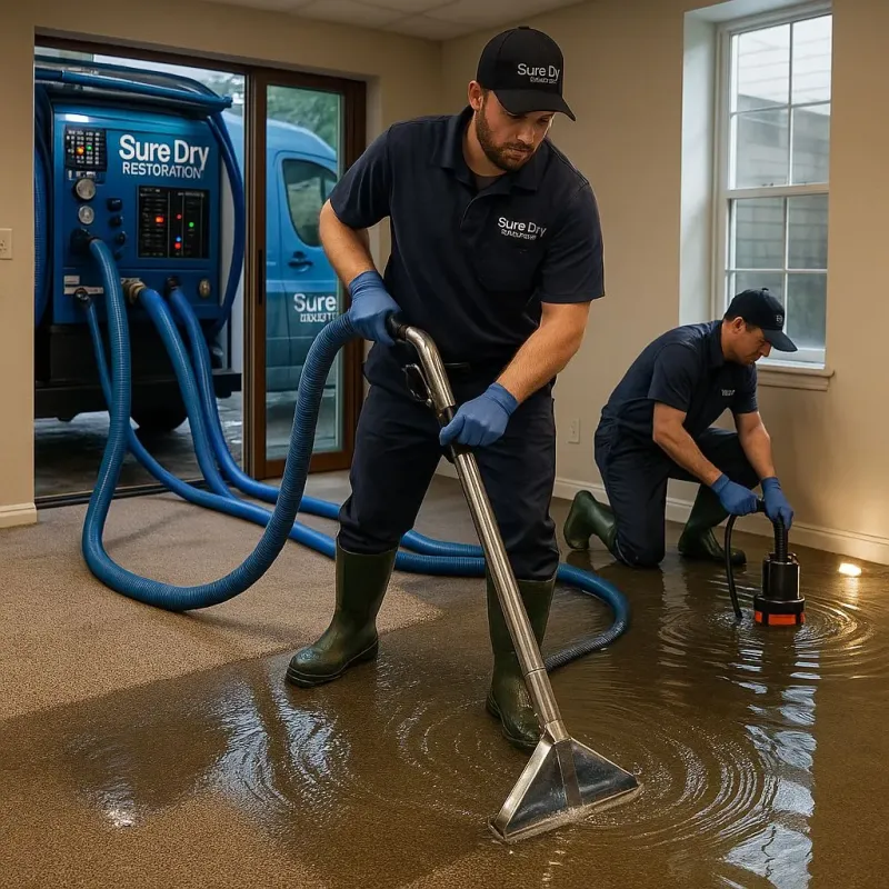 Water Extraction and Removal process in Speers, PA